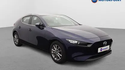Used Mazda 3 122 HP (89 kW) 2021 Blue Hatchback