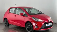 Red Used 2019 Toyota Yaris Hatchback | £10,200 (Fair price)