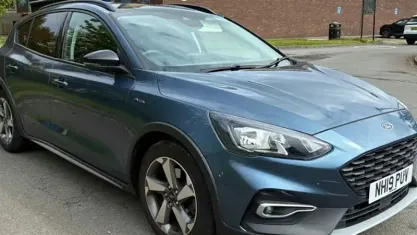 Begagnad Ford Focus Active 150 HK (110 kW) 2019 Blå Halvkombi