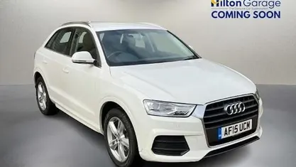 Used Audi Q3 Design 150 HP (110 kW) 2015 White SUV