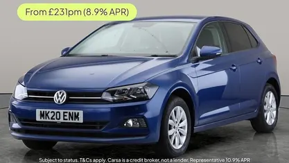 Blue Used 2020 VW Polo Match Hatchback | £13,789 (Fair price)