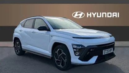 Used Hyundai Kona N Line 138 HP (101 kW) 2025 White SUV