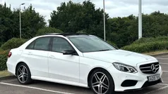 White Used 2015 Mercedes E250 Premium Sedan | £15,650 (Fair price)