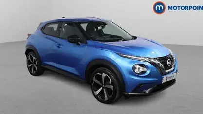 Used Nissan Juke Tekna 114 HP (83 kW) 2021 Blue SUV