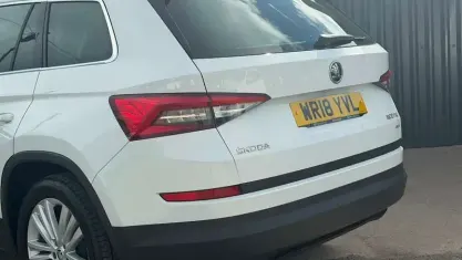 Used Skoda Kodiaq SE L 150 HP (110 kW) 2018 White SUV