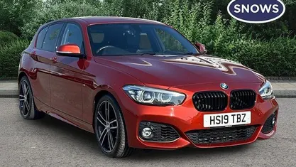 Used BMW 118 Efficient Dynamics 136 HP (100 kW) 2019 Orange Hatchback