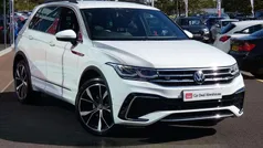 White Used 2023 VW Tiguan R-line SUV | £26,699 (Fair price)