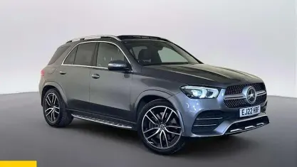 Used Mercedes GLE350 de AMG line 320 HP (235 kW) 2022 Grey SUV