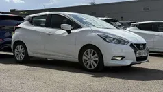 Solid white Used 2019 Nissan Micra Acenta Hatchback | £12,699 (Fair price)