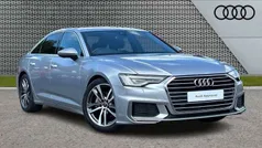 Silver Used 2022 Audi A6 S-Line Sedan | £23,495 (Fair price)