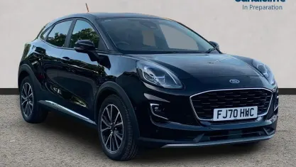 Used Ford Puma Titanium 125 HP (91 kW) 2020 Black SUV