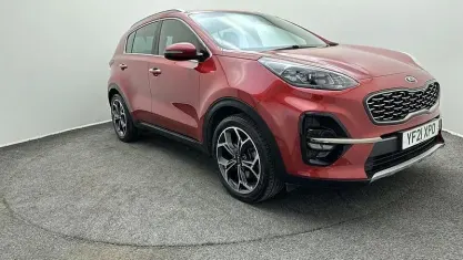 Used Kia Sportage GT-Line 136 HP (100 kW) 2021 Red SUV