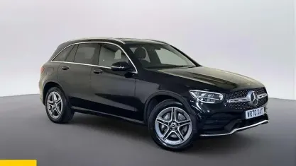 Used Mercedes GLC300 AMG line 258 HP (189 kW) 2021 Black SUV