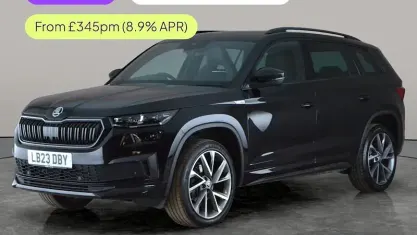 Used Skoda Kodiaq SportLine 150 HP (110 kW) 2023 Black SUV