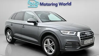 Usado Audi Q5 S-Line 245 HP (180 kW) 2020 Cinzento SUV