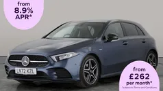 Blue Used 2022 Mercedes A180 Executive Hatchback | £18,594 (Fair price)