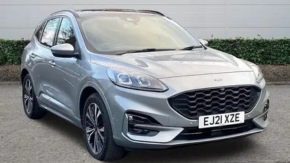 Silver Used 2021 Ford Kuga ST-Line X SUV | £19,623 (Fair price)
