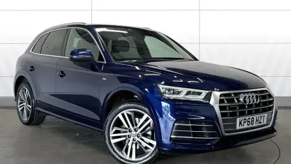 Used Audi Q5 Design 190 HP (139 kW) 2019 Blue SUV