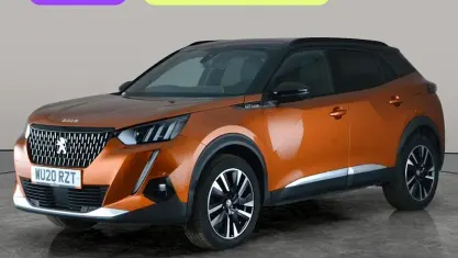 Gebraucht Peugeot 2008 GT-line 130 PS (95 kW) 2020 Orange SUV
