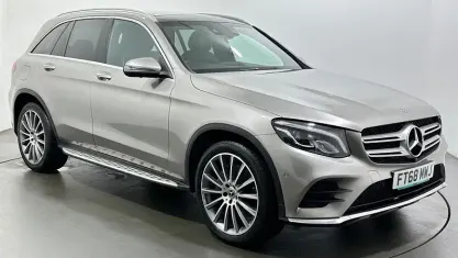 Used Mercedes GLC250 AMG Line Premium 204 HP (150 kW) 2018 Silver SUV