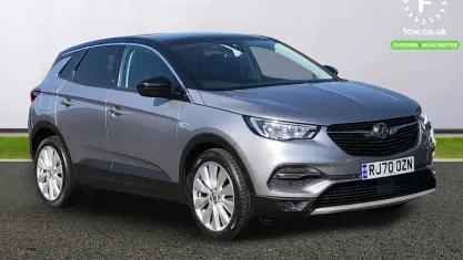 Used Vauxhall Grandland X Elite 131 HP (96 kW) 2020 Grey SUV