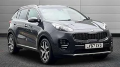 Grey Used 2017 Kia Sportage GT-Line SUV | £13,895 (Fair price)