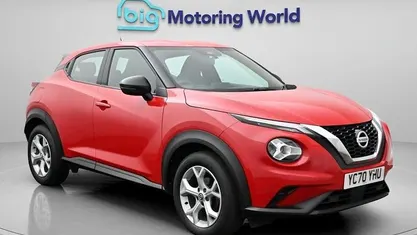Used Nissan Juke Acenta 117 HP (86 kW) 2020 Red SUV