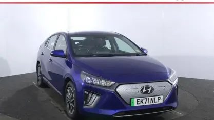 Used Hyundai Ioniq Premium 100 kW (136 HP) 2021 Blue Hatchback