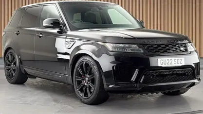 Used Land Rover Range Rover Sport HSE Dynamic 404 HP (297 kW) 2021 Santorini black SUV