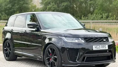 Used Land Rover Range Rover Sport SVR 575 HP (422 kW) 2021 Black SUV