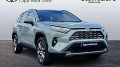 Green Used 2022 Toyota RAV4 Hybrid SUV | £31,000 (Fair price)