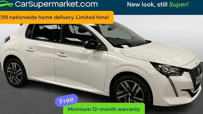 Used Peugeot 208 Allure Premium 102 HP (75 kW) 2022 White Hatchback