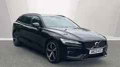 Black Used 2023 Volvo V60 Plus Estate | £31,636 (Fair price)