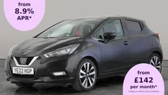 Black Used 2022 Nissan Micra Tekna Hatchback | £11,146 (Fair price)