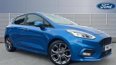 Blue Used 2019 Ford Fiesta ST-Line X Hatchback | £12,046 (Fair price)