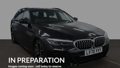 Used BMW 520 M Sport 190 HP (139 kW) 2021 Black Sedan