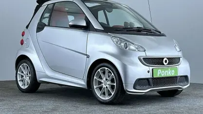 Used Smart ForTwo Cabrio Passion 71 HP (52 kW) 2013 Silver Cabriolet