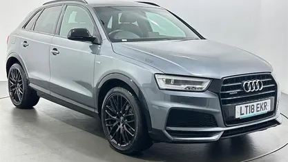 Grey Used 2018 Audi Q3 Black Edition SUV | £15,967 (Good price)