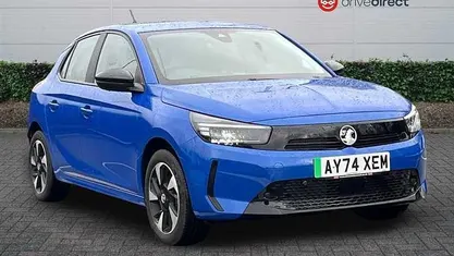 Used Vauxhall Corsa-e Design Edition 100 kW (136 HP) 2024 Blue Hatchback