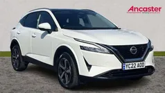 White Used 2022 Nissan Qashqai N-Connecta SUV | £19,975 (Fair price)