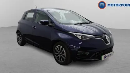 Used Renault Zoe GT-Line 100 kW (136 HP) 2022 Blue Hatchback