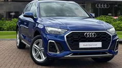 Blue Used 2024 Audi Q5 S-Line SUV | £38,490 (Fair price)