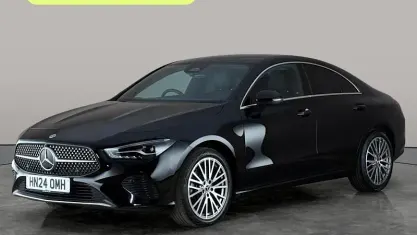 Used Mercedes CLA180 Executive 136 HP (100 kW) 2024 Black Coupe