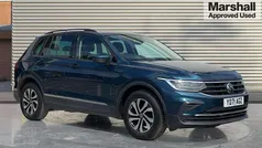 Blue Used 2021 VW Tiguan Active SUV | £21,666 (Fair price)