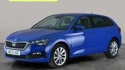 Gebraucht Skoda Scala SE L 110 PS (80 kW) 2023 Blau Kleinwagen