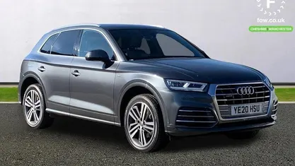 Used Audi Q5 Comfort 190 HP (139 kW) 2020 Grey SUV
