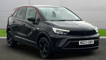 Begagnad Vauxhall Crossland 110 HK (80 kW) 2023 Svart SUV