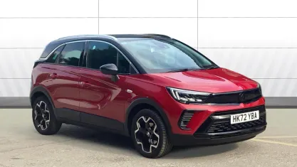 Used Vauxhall Crossland Ultimate 110 HP (80 kW) 2023 Red SUV