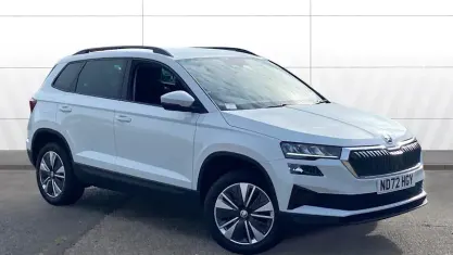 Used Skoda Karoq SE Drive 110 HP (80 kW) 2022 White SUV