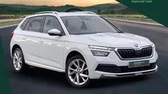 Moon white metallic Used 2022 Skoda Kamiq SE L Executive SUV | £16,985 (Fair price)